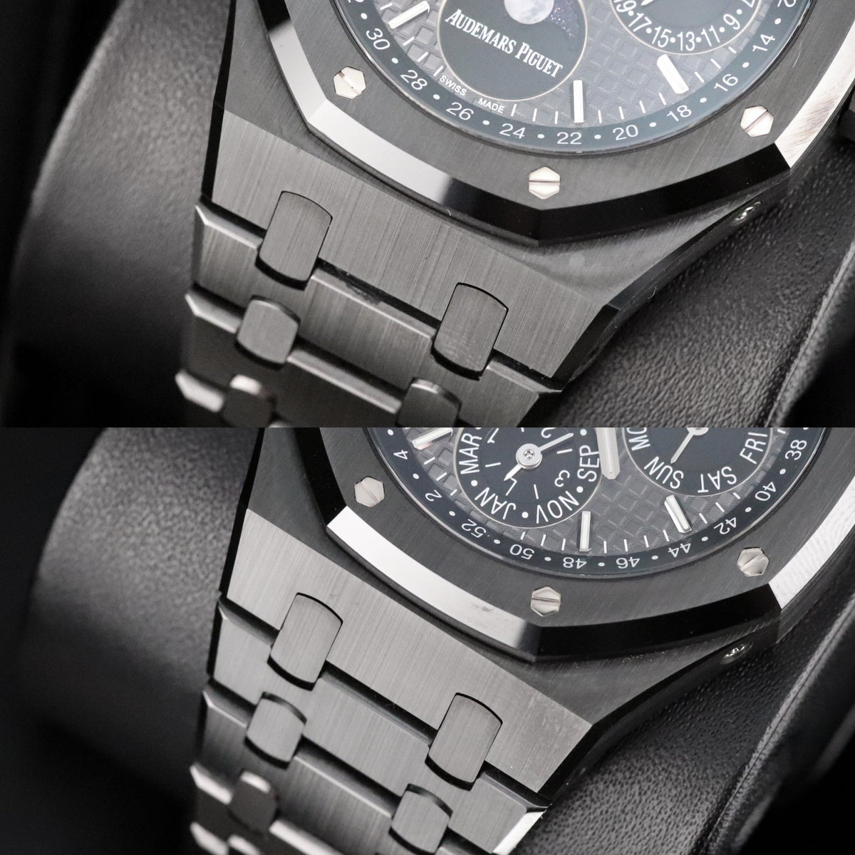 Audemars Piguet Royal Oak Perpetual Calendar 26579CE Black Ceramic 41mm Slate Grey Dial Moonphase 26579CE.OO.1225CE.01