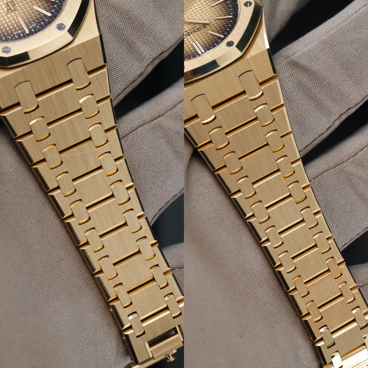 Audemars Piguet Royal Oak Jumbo 39mm Yellow Gold Smoked Flumed Extra Thin 16202BAOO.1240BA.02