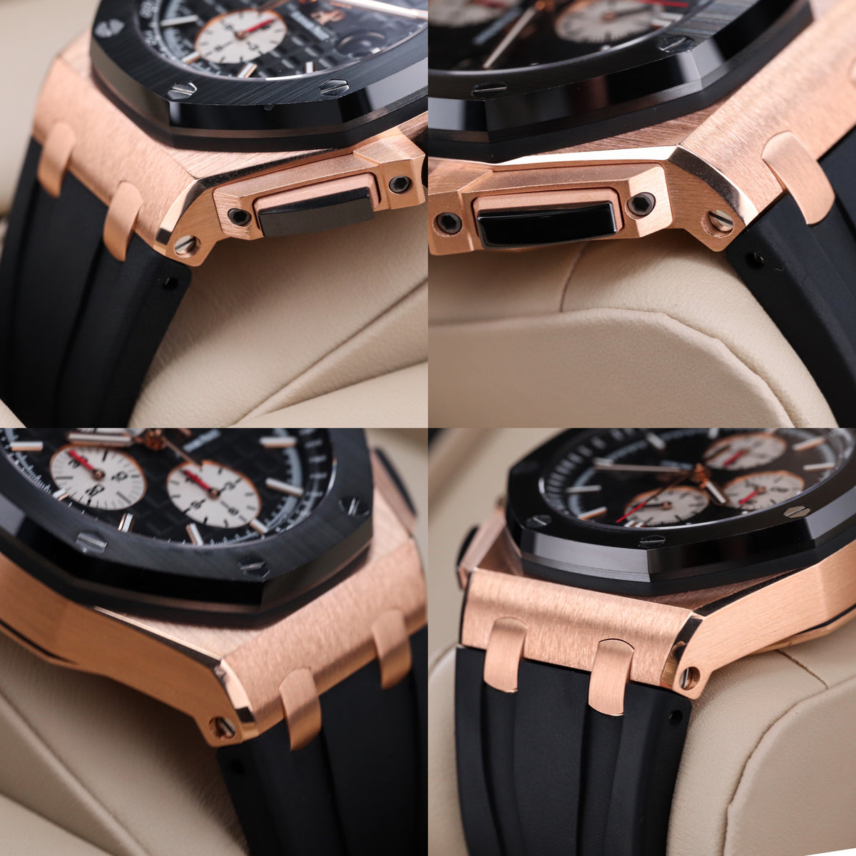 Audemars Piguet Royal Oak Offshore 44mm Rose Gold Black Ceramic 26401RO.OO.A002.CA.01