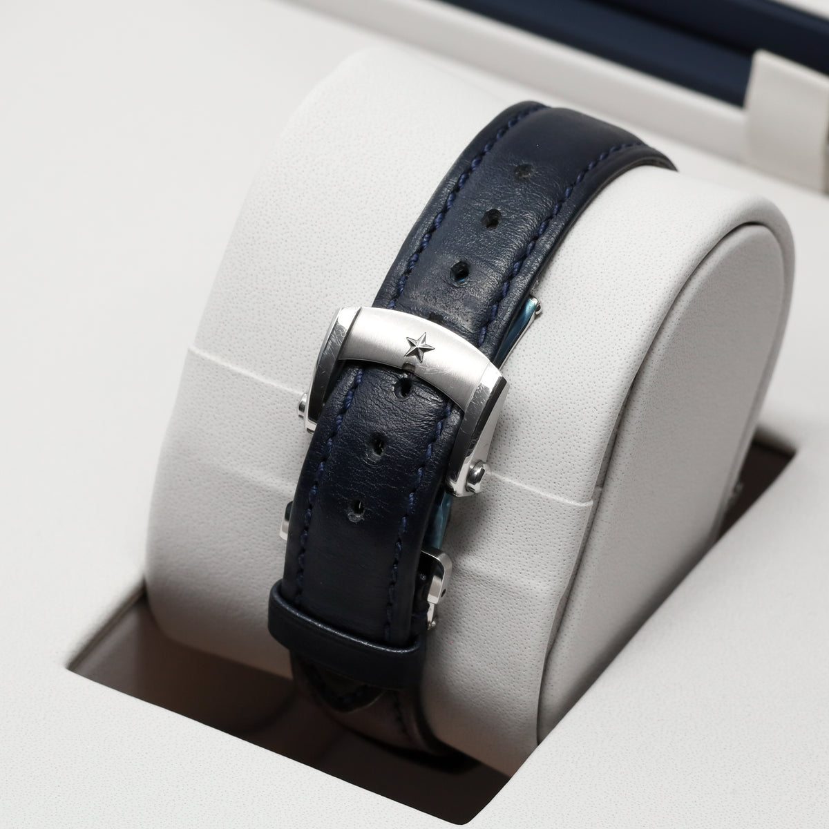 Zenith Chronomaster Original Triple Calendar 38mm 2025 Boutique Edition Steel Case Grey Dial Blue Strap 03.3400.3610/39.C910