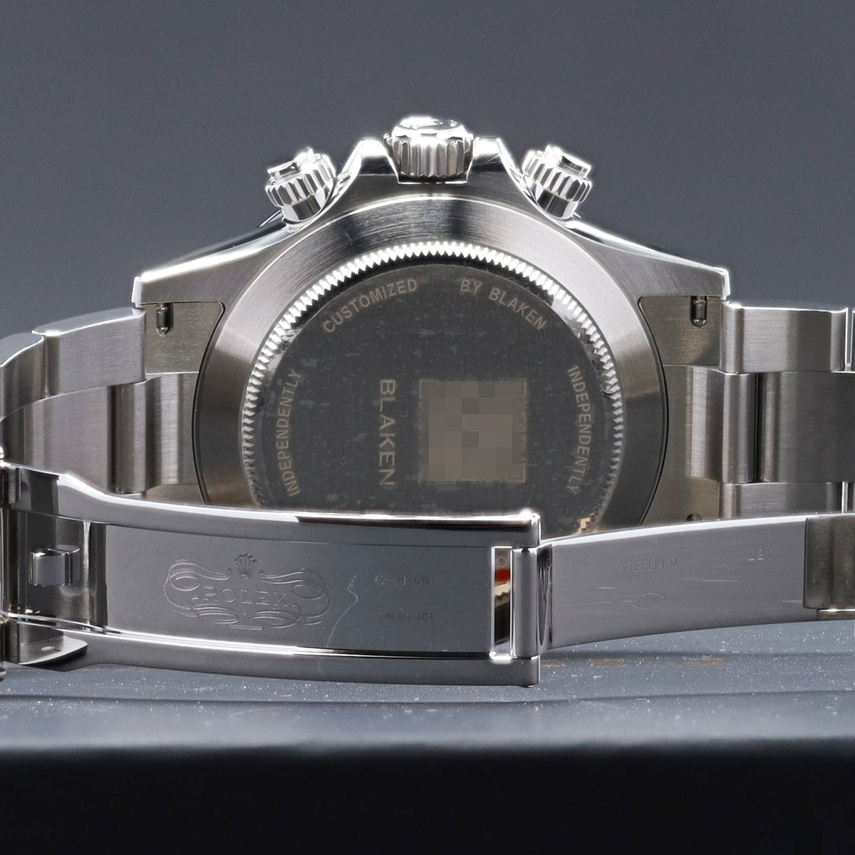 Blaken Rolex 2025 Complete 40mm Stainless Steel Tiffany Blue Black Cerachrom Ceramic Oyster Bracelet 116500LN