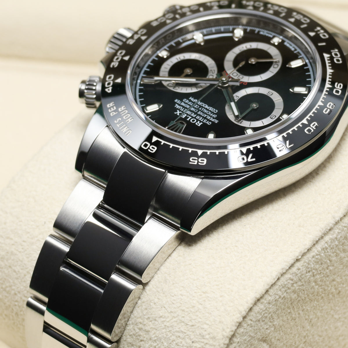 Rolex Daytona Complete 40mm Oystersteel Black Dial Black Cerachrom Ceramic Bezel Oyster Bracelet 116500LN
