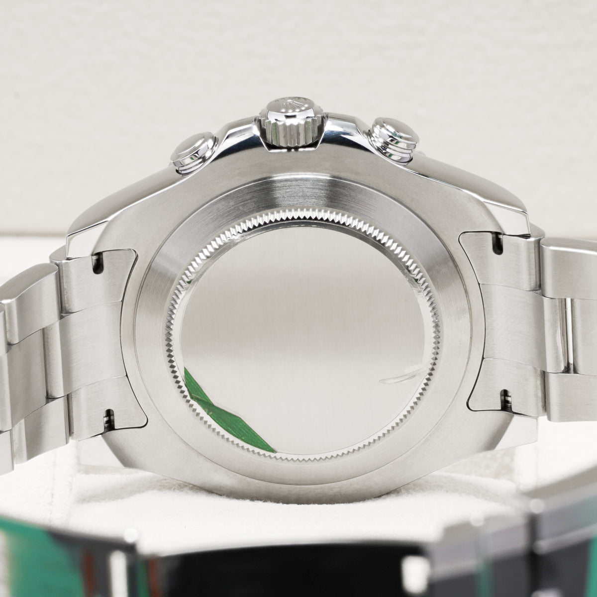 Rolex Yacht Master II 2018 Complete Oystersteel White Dial Blue Cerachrom Ring Command Bezel Oyster Bracelet with Oysterlock Clasp and Easylink Extension 116680