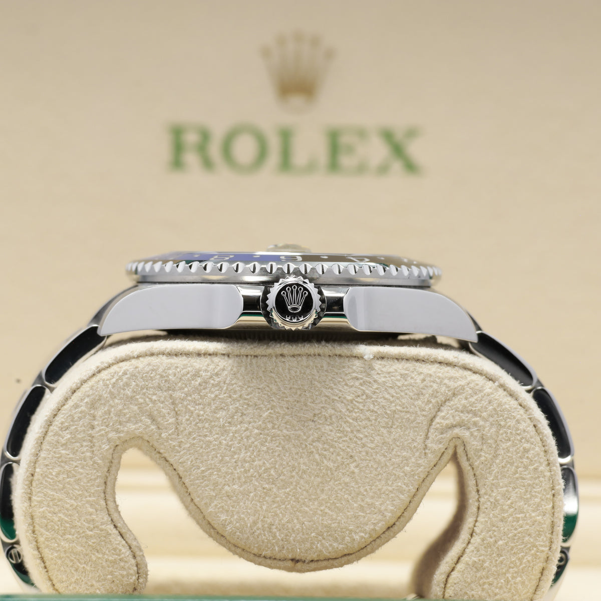Rolex GMT Master II Batman 2017 40mm Stainless Steel Black Black And Blue Cerachrom Ceramic Oyster Bracelet 116710BLNR