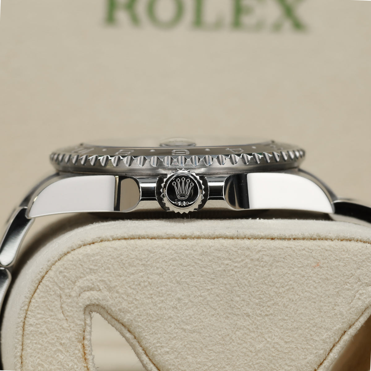 Rolex GMT-Master II "Green Arrow" 40mm Steel Case Black Dial Black Ceramic Bezel Oyster Bracelet 116710LN