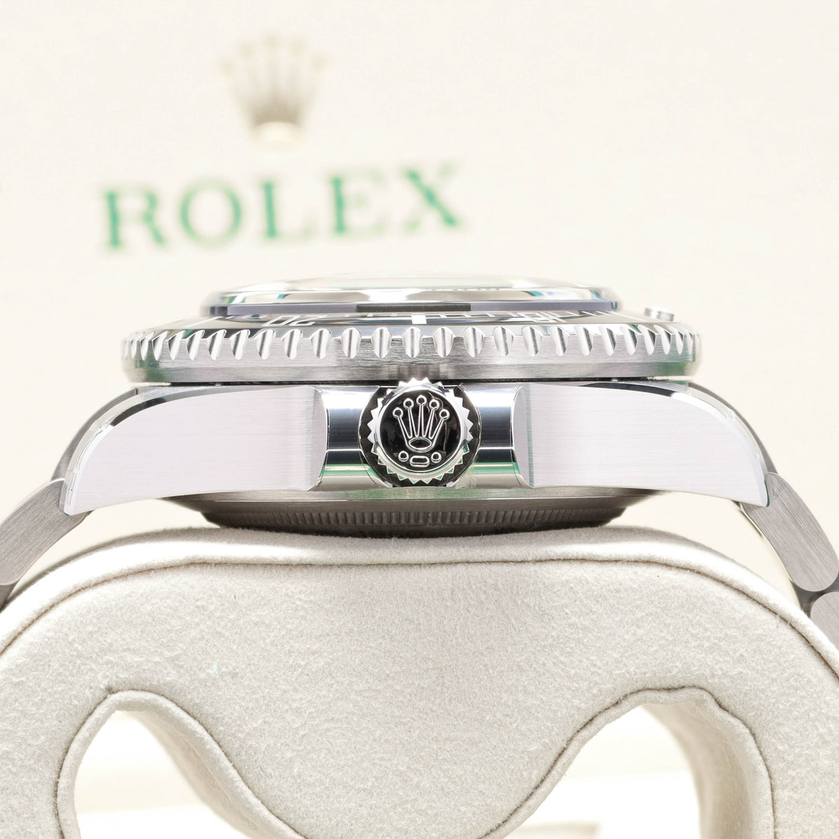 Rolex Sea Dweller 2025  Complete 50mm RLX Titanium Black Dial Unidirectional Dive Bezel Titanium Oyster Bracelet 126067