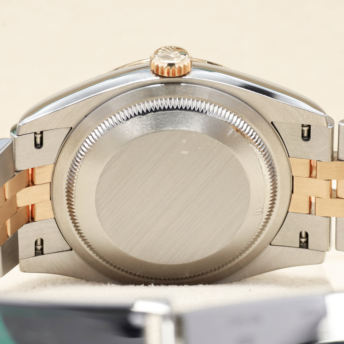 Rolex Datejust 2022 Complete 36mm Oystersteel and 18k Yellow Gold Olive Green with Diamond-Set Roman Numerals Dial 18k Yellow Gold Fluted Bezel Oystersteel and 18k Yellow Gold Jubilee Bracelet with Oysterclasp and Easylink Extension 126233