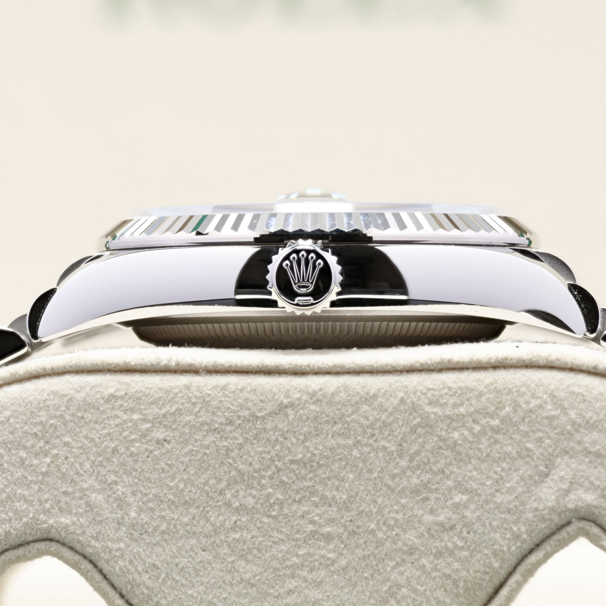 Rolex Datejust 2026 Complete 36mm Stainless Steel Black Diamond Dial Gold Fluted Bezel Jubilee Bracelet 126234