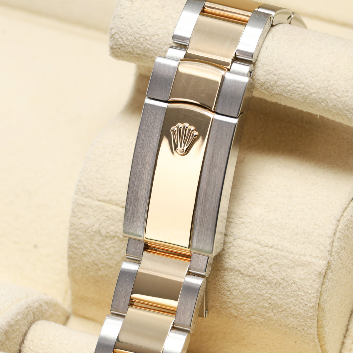 Rolex Datejust 2021 Complete 41mm Steel And Yellow Gold Slate Gray Dial With Green Roman Numerals Wimbledon Fluted Bezel Oyster Bracelet 126333