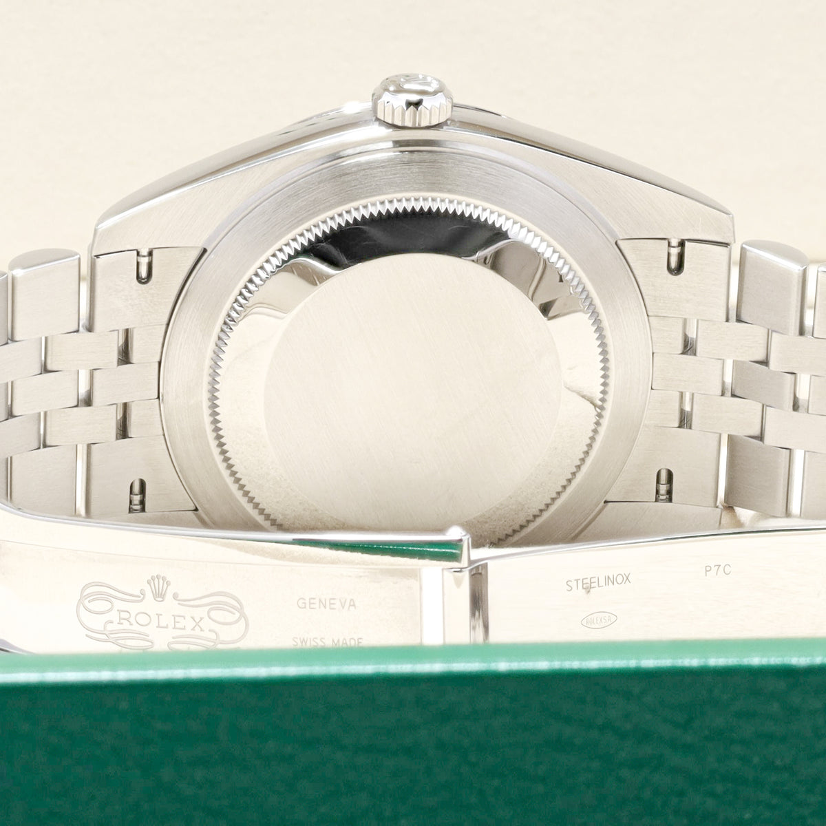 Rolex Datejust 2025 Complete 41mm Oystersteel Mint Green Dial 18k White Gold Fluted Bezel Jubilee Bracelet 126334