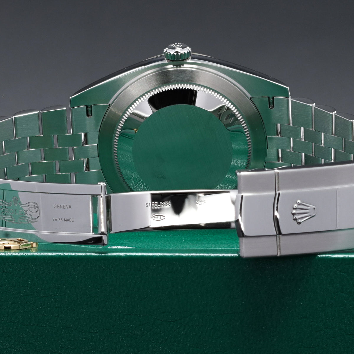 Rolex Datejust 2024 Complete 41mm Oystersteel Blue Dial Fluted Bezel Jubilee Bracelet 126334
