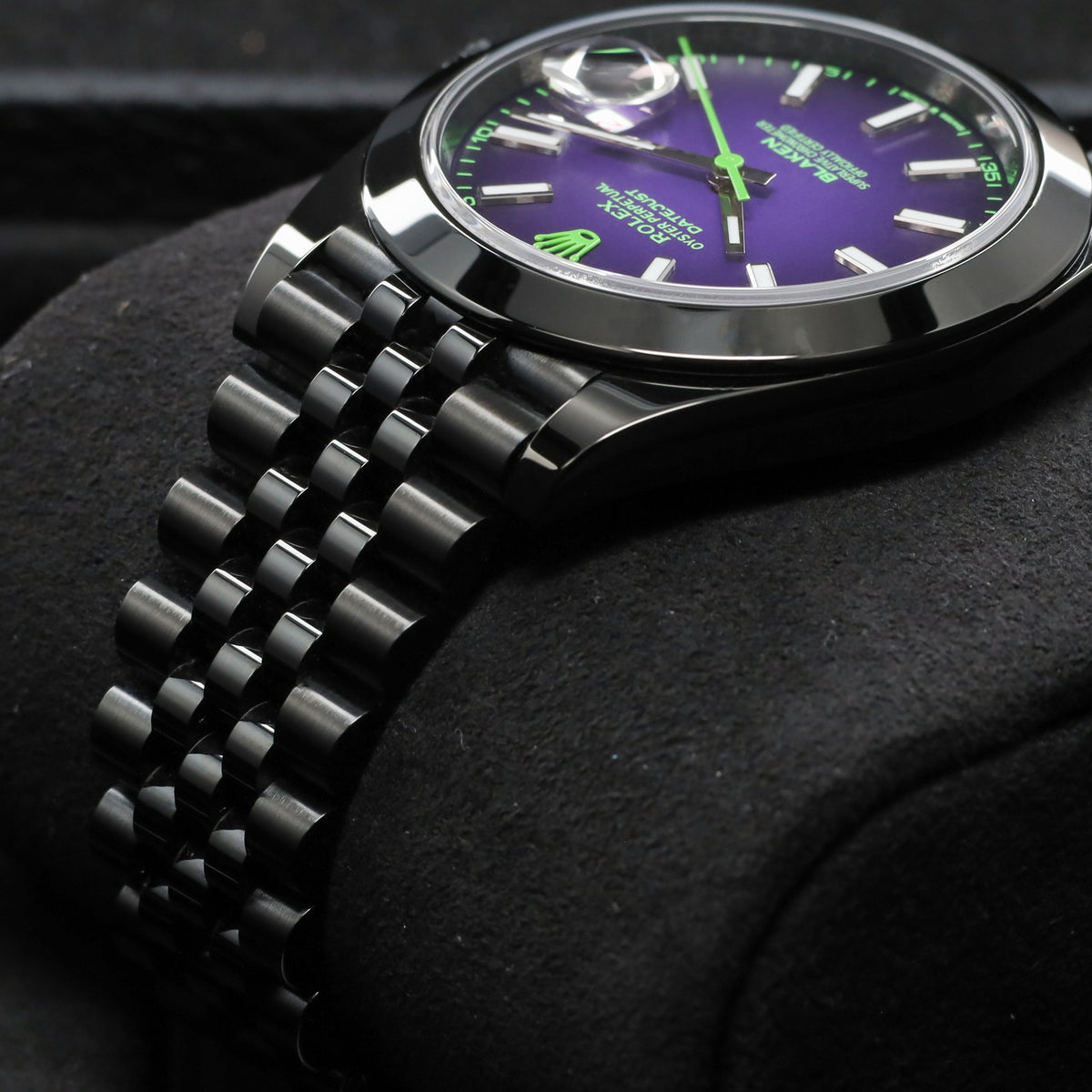 Blaken Rolex 2026 Complete 41mm Black PVD-Coated Oystersteel and 18k White Gold Joker Dial Black PVD-Coated Bezel Black PVD-Coated Bezel Black PVD-Coated Bracelet with Rolex Clasp 126334