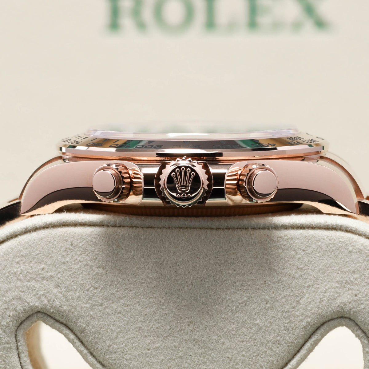 Rolex Daytona 2026 Complete 40mm 18k Everose Gold Black Dial 18k Everose Gold Tachymeter Bezel 18k Everose Gold Oyster Bracelet 126505