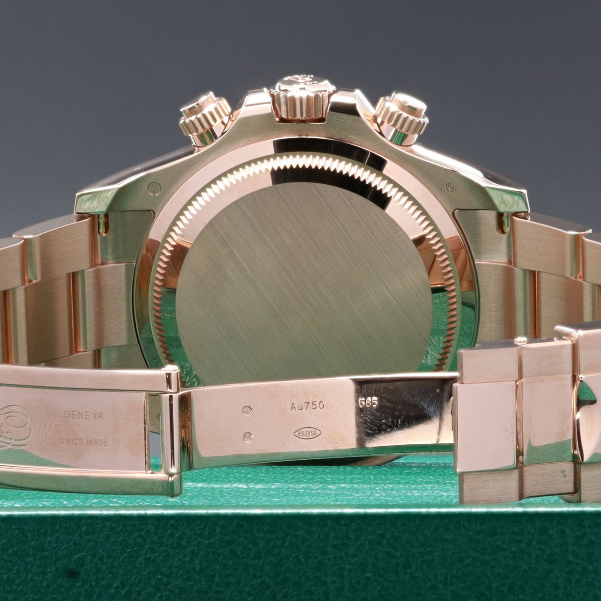 Rolex Daytona 2025 Complete 40mm Rose Gold Chocolate Dial 18k Everose Gold Bezel Oyster Bracelet 126505