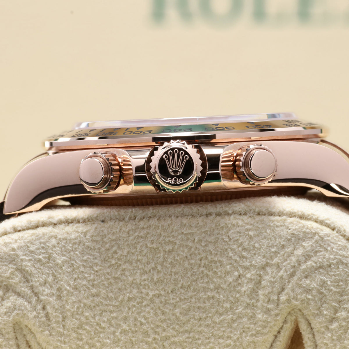 Rolex Daytona 2025 Complete 40mm Rose Gold Chocolate Dial 18k Everose Gold Bezel Oyster Bracelet 126505