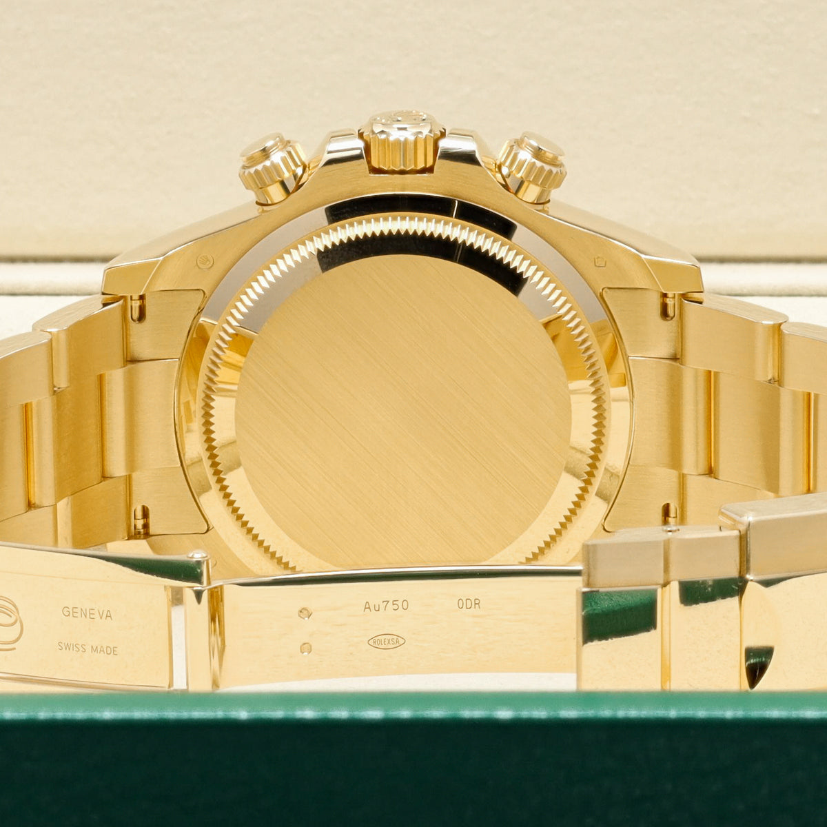 Rolex Daytona 2026 Complete 40mm 18k Yellow Gold White Dial 18k Yellow Gold Tachymeter Bezel 18k Yellow Gold Oyster Bracelet 126508