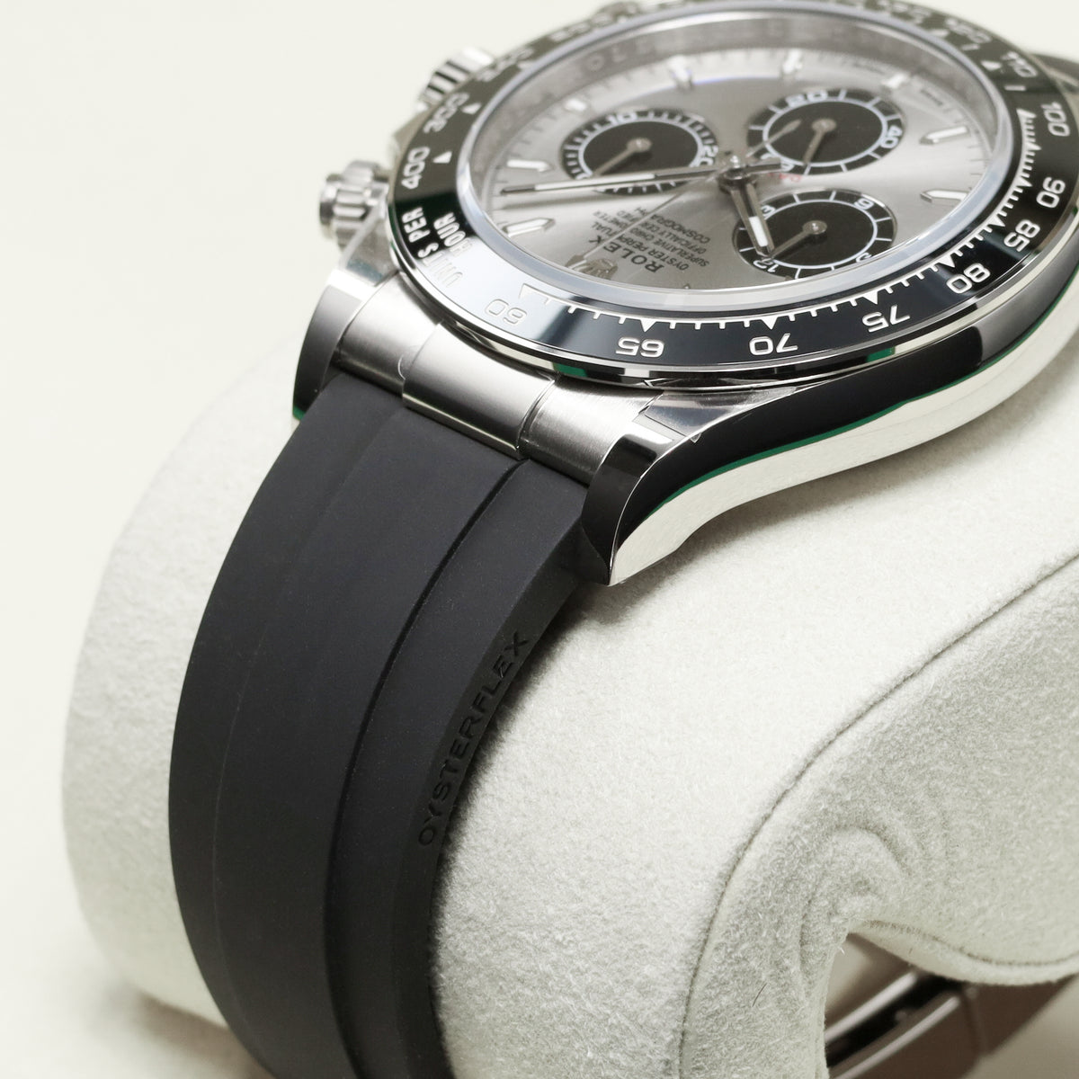 Rolex Daytona Ghost 2026 Complete 40mm 18k White Gold Grey Dial Black Cerachrom Ceramic Bezel Oysterflex Bracelet 126519LN