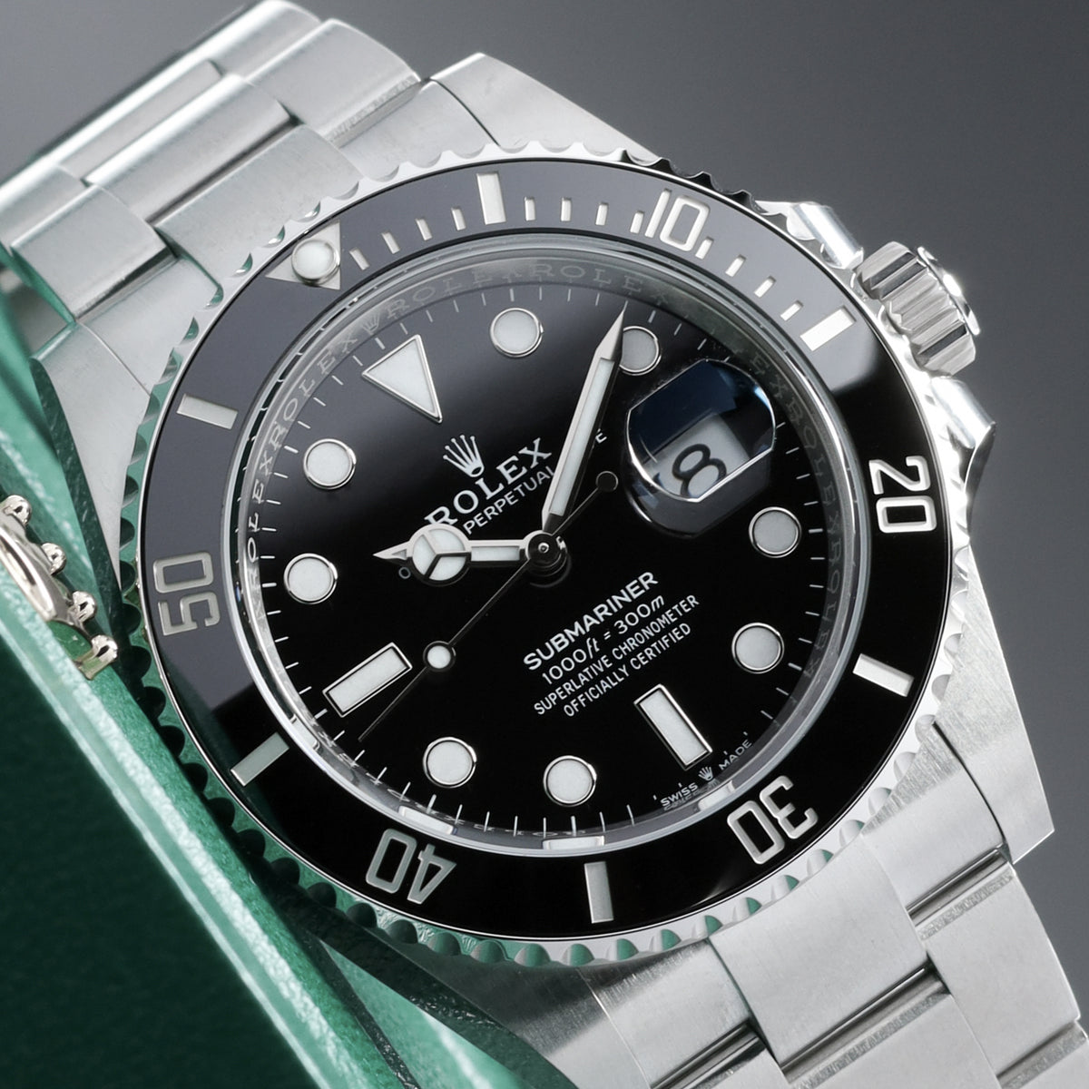 Rolex Submariner Date 2026 New 41mm Oystersteel Black Dial Black Cerachrom Ceramic Bezel Oyster Bracelet 126610LN