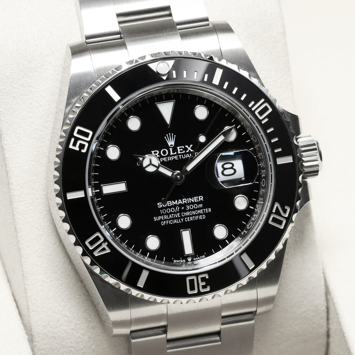 Rolex Submariner Date 2026 New 41mm Oystersteel Black Dial Black Cerachrom Ceramic Bezel Oyster Bracelet 126610LN