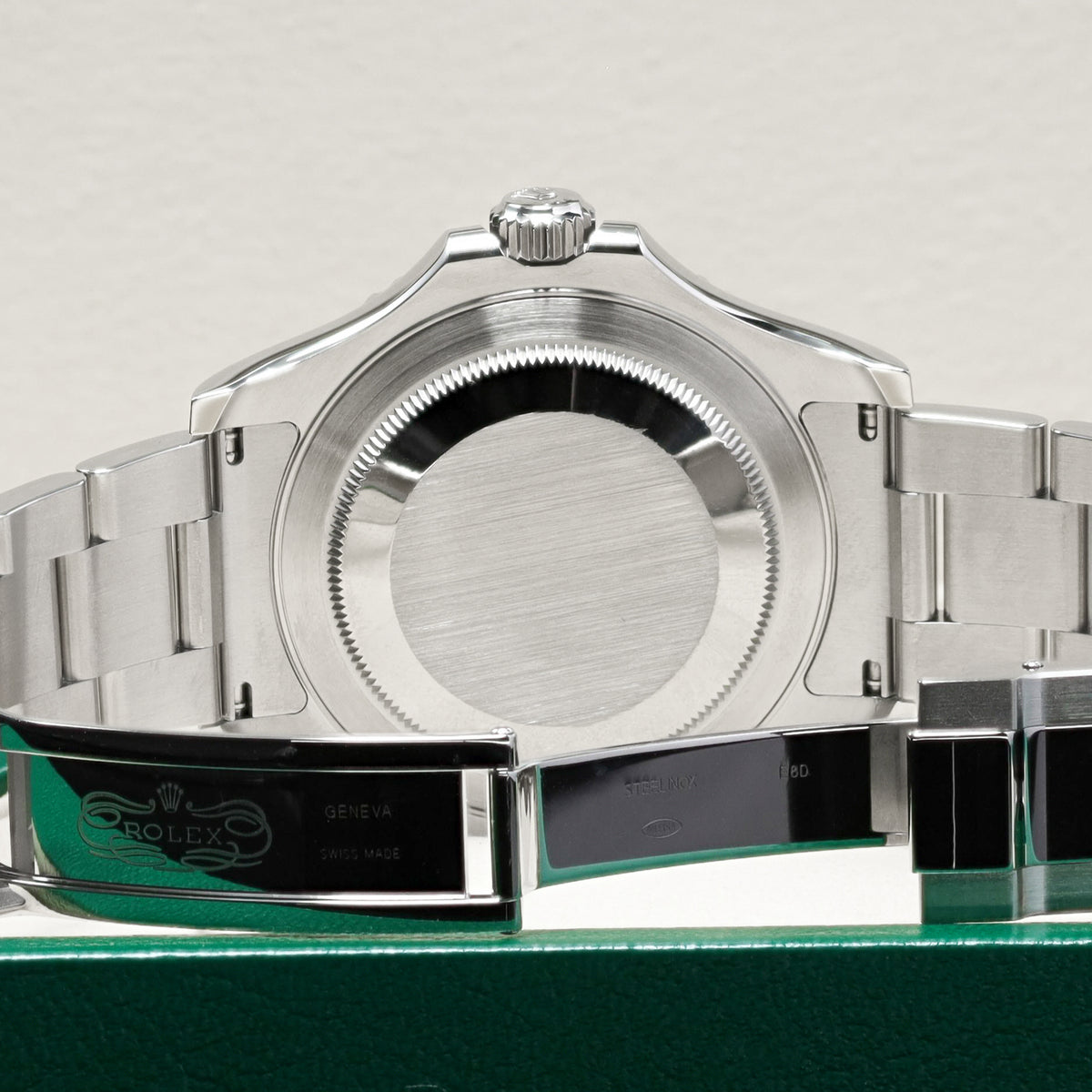 Rolex Yacht Master 2025 Complete 40mm Oystersteel Blue Sunburst Solid Platinum Bidirectional Rotating Bezel Oyster Bracelet 126622