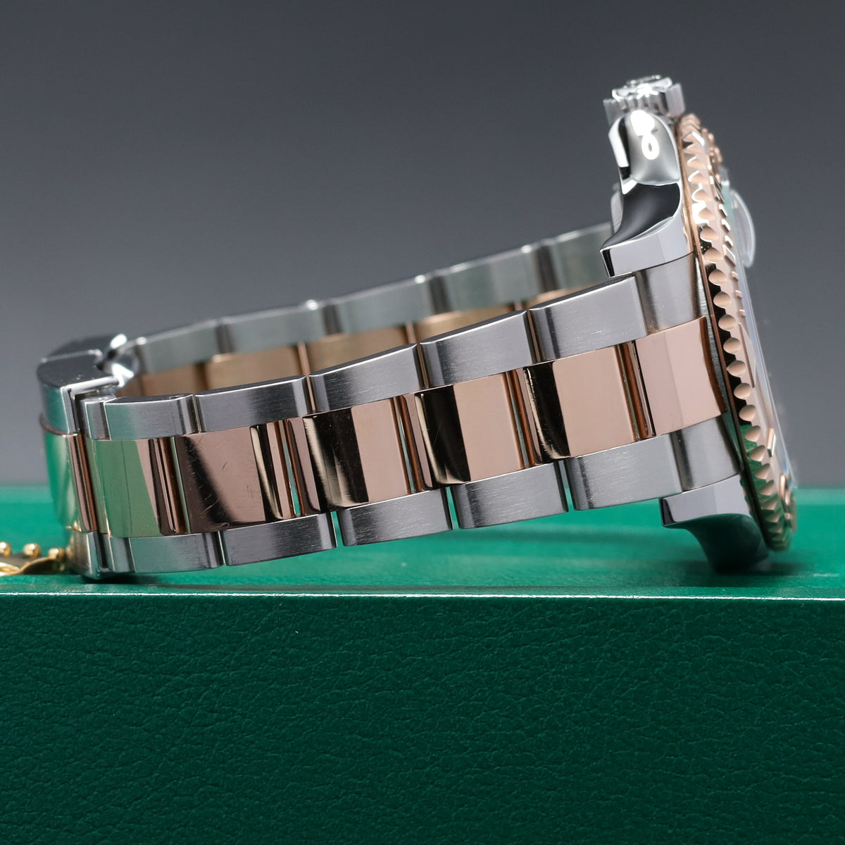 Rolex Yacht Master 2025 Complete 40mm Stainless Steel Case Chocolate Dial Everose gold Bezel Oyster Bracelet 126621