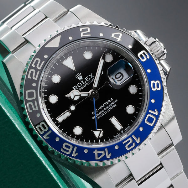 Rolex GMT Master II 2026 Complete 40mm Oystersteel Stainless Steel Black Dial Oystersteel Stainless Steel Bezel Oystersteel Stainless Steel Jubilee Bracelet 126710BLNR