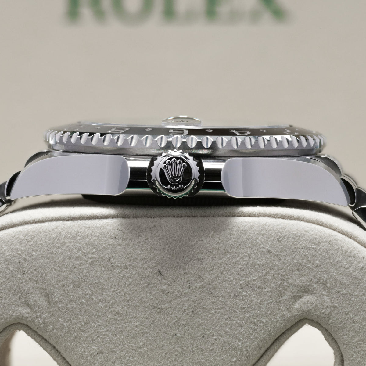 Rolex GMT Master II Bruce Wayne 2026 Complete 40mm Oystersteel Black Dial Black and Grey Cerachrom Ceramic Bezel Jubilee Bracelet 126710GRNR