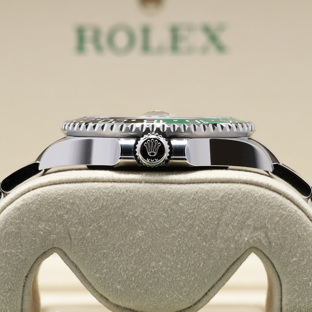 Rolex GMT Master II Sprite 2025 Complete 40mm Oystersteel  Black Dial Green And Black Cerachrom Bezel Oyster Bracelet 126720VTNR