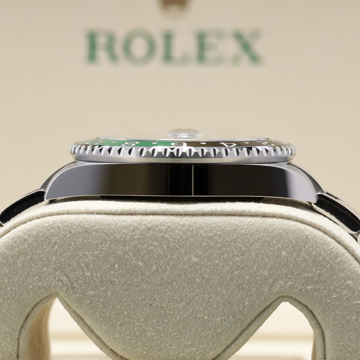 Rolex GMT Master II Sprite 2025 Complete 40mm Oystersteel  Black Dial Green And Black Cerachrom Bezel Oyster Bracelet 126720VTNR