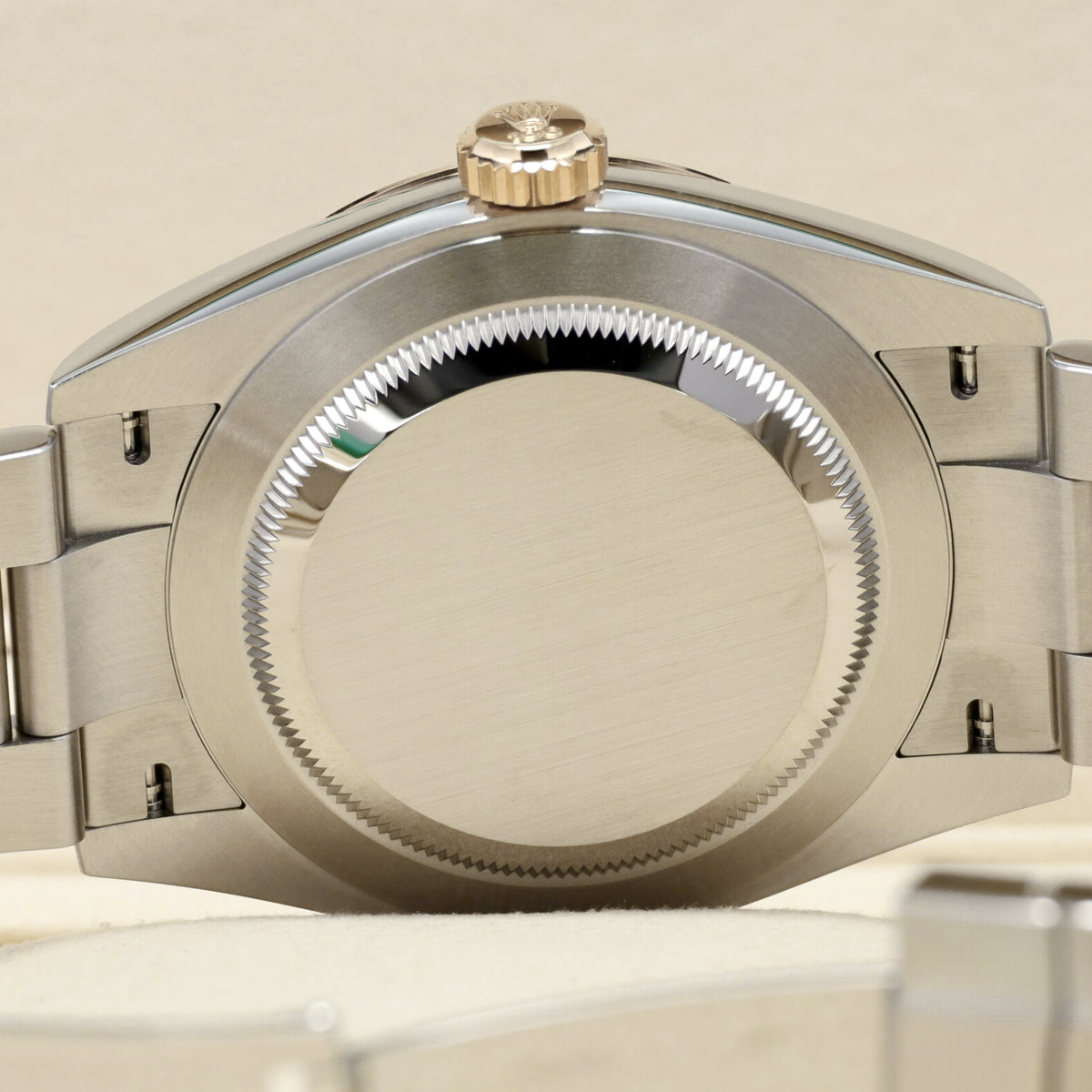 Rolex Oyster Perpetual 41 2026 Complete 41mm Oystersteel Stainless Steel & 18K Yellow Gold Slate Grey with Green Accents and "100 Years" Dial 18K Yellow Gold Smooth Domed Bezel Oystersteel Stainless Steel Oyster Bracelet with Folding Oysterclasp 134303