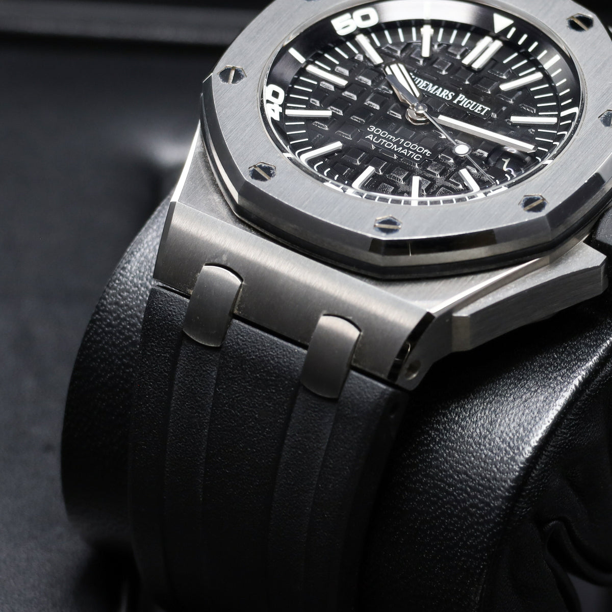 Audemars Piguet	Royal Oak Offshore 2014 Complete 42mm Stainless Steel Black Dial Royal Oak Octagonal Bezel Black Rubber Strap 15703ST.OO.A002CA.01