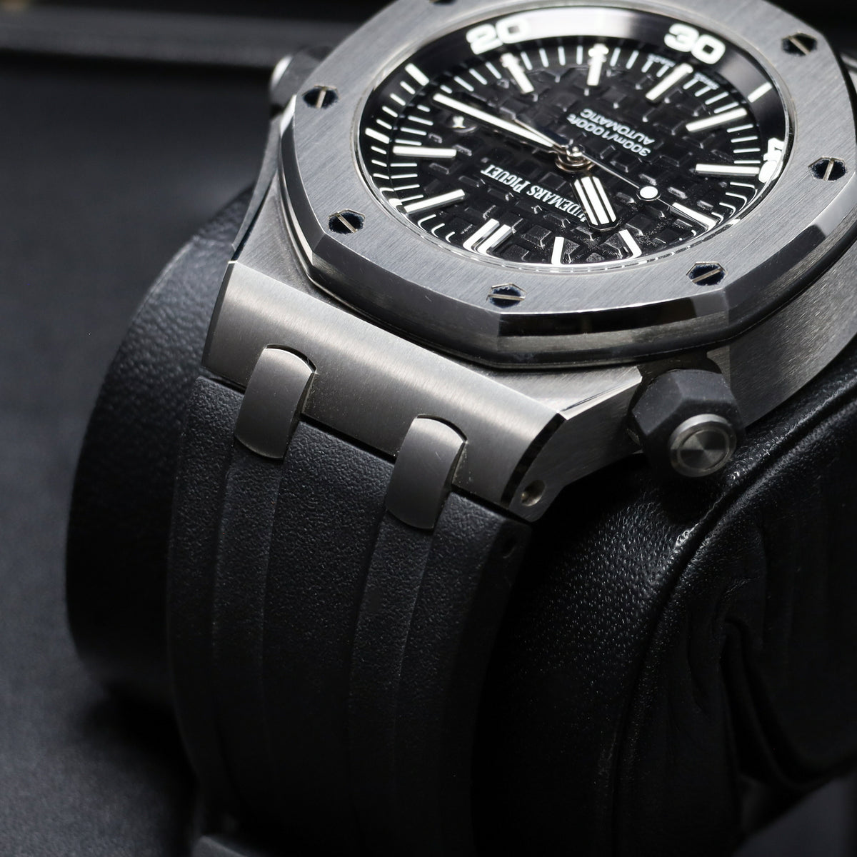 Audemars Piguet	Royal Oak Offshore 2014 Complete 42mm Stainless Steel Black Dial Royal Oak Octagonal Bezel Black Rubber Strap 15703ST.OO.A002CA.01