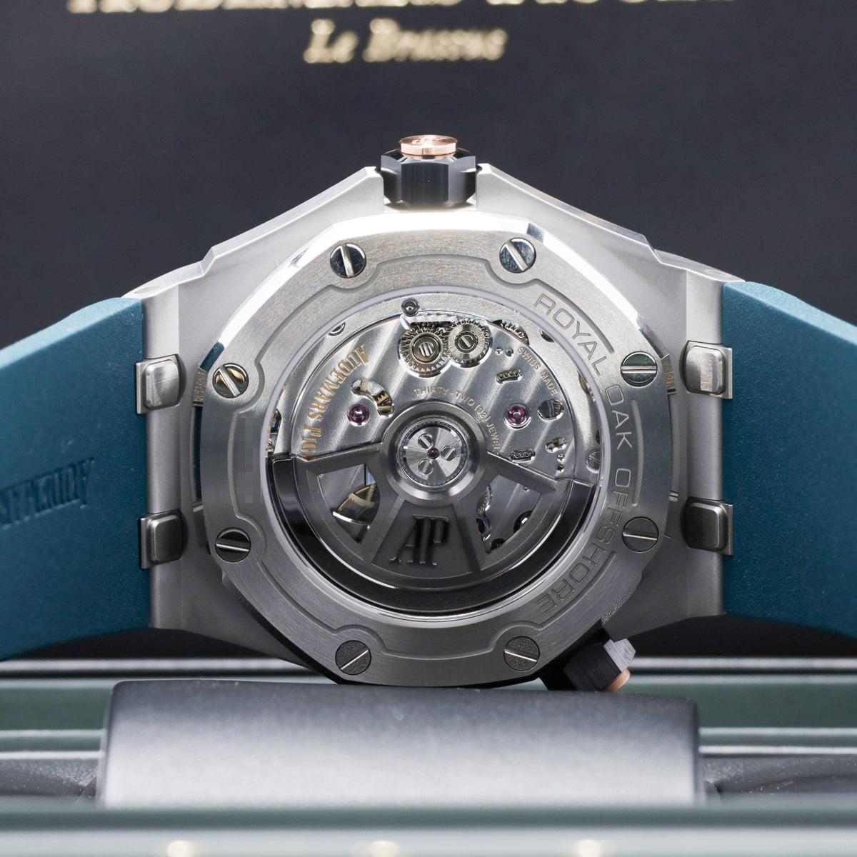 Audemars Piguet Royal Oak Offshore "Blue Diver" 2026 Complete 42mm Stainless Steel Deep Teal / Abyssal Blue Dial Inner Rotating Diving Bezel Blue Rubber Strap 15720ST.OO.A403CA.01