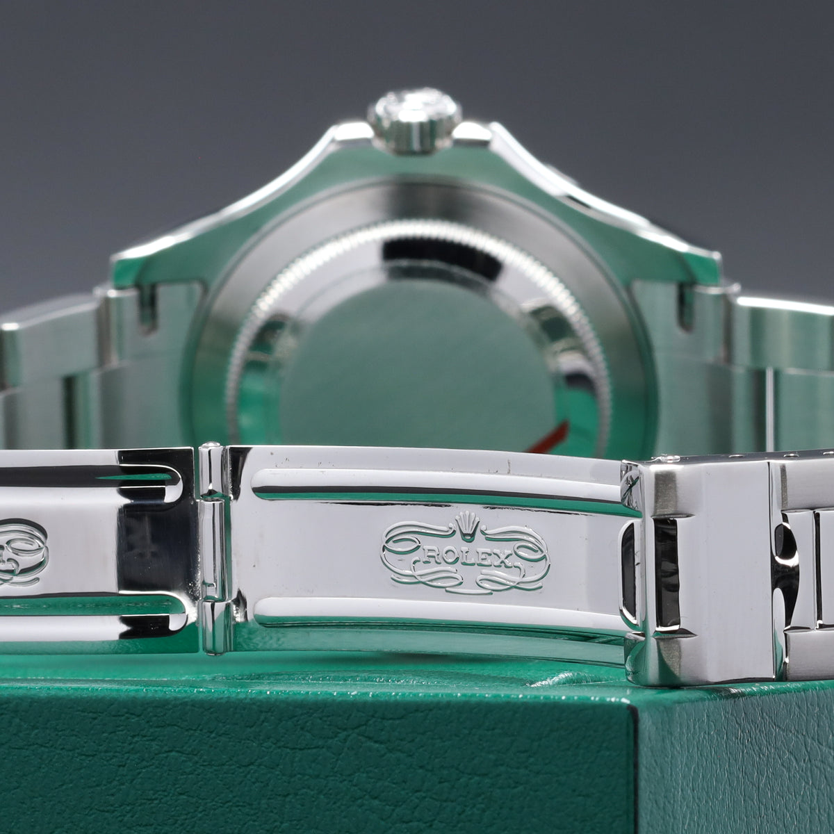 Rolex Yachtmaster 40mm Stainless steel Rolesium Silver Dial Platinum Bidirectional Bezel Oyster Bracelet 16622