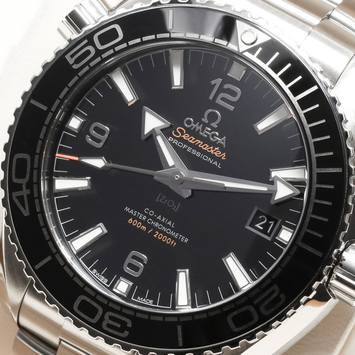 Omega Seamaster 2023 Complete 43.5mm Stainless Steel Black Ceramic Dial Black Ceramic Unidirectional Diving Bezel Stainless Steel Bracelet  215.30.44.21.01.001