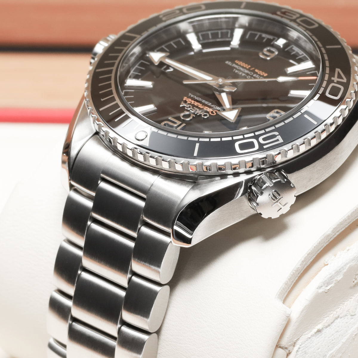 Omega Seamaster 2023 Complete 43.5mm Stainless Steel Black Ceramic Dial Black Ceramic Unidirectional Diving Bezel Stainless Steel Bracelet  215.30.44.21.01.001