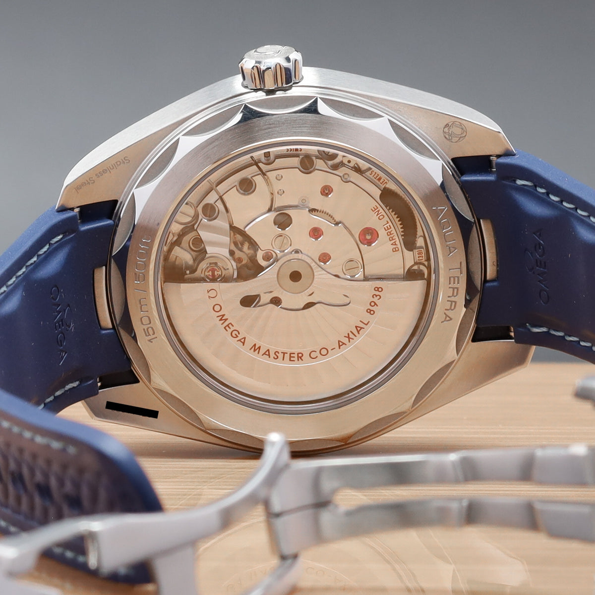 Omega Seamaster Aqua Terra Worldtimer 150m Worldtime 2022 Complete 43mm Steel Blue Dial Blue Strap GMT 220.12.43.22.03.001
