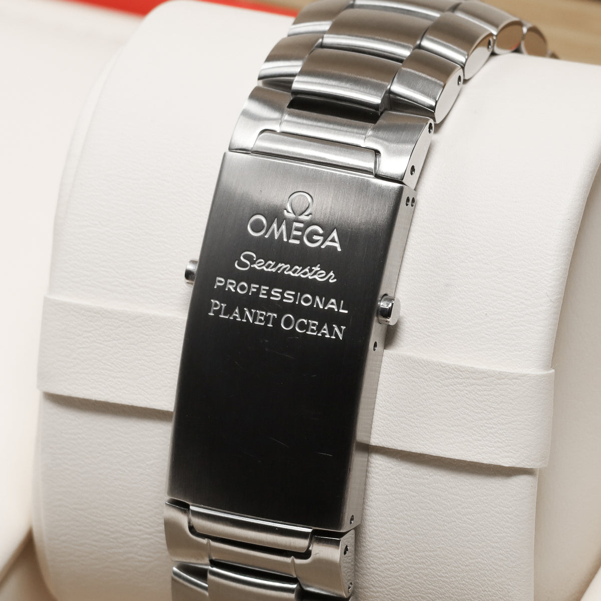Omega Seamaster 45.5mm Stainless Steel Black Dial Black Aluminum Bezel Stainless Steel Bracelet 22005000