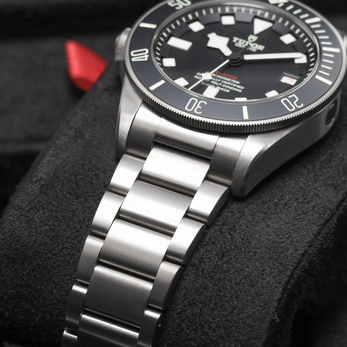 Tudor Pelagos 2025 Complete 42mm Titanium Case Black Dial Titanium Bezel Titanium Bracelet 25610TNL
