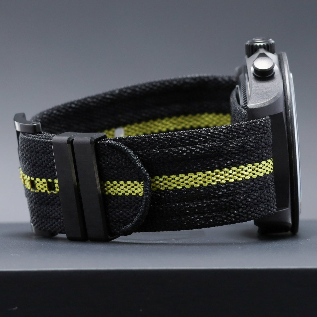 Tudor Pelagos 2025 Complete 42mm Carbon Composite Black with Yellow Accents Dial Carbon Composite Bezel Black Fabric Strap 25827KNJN