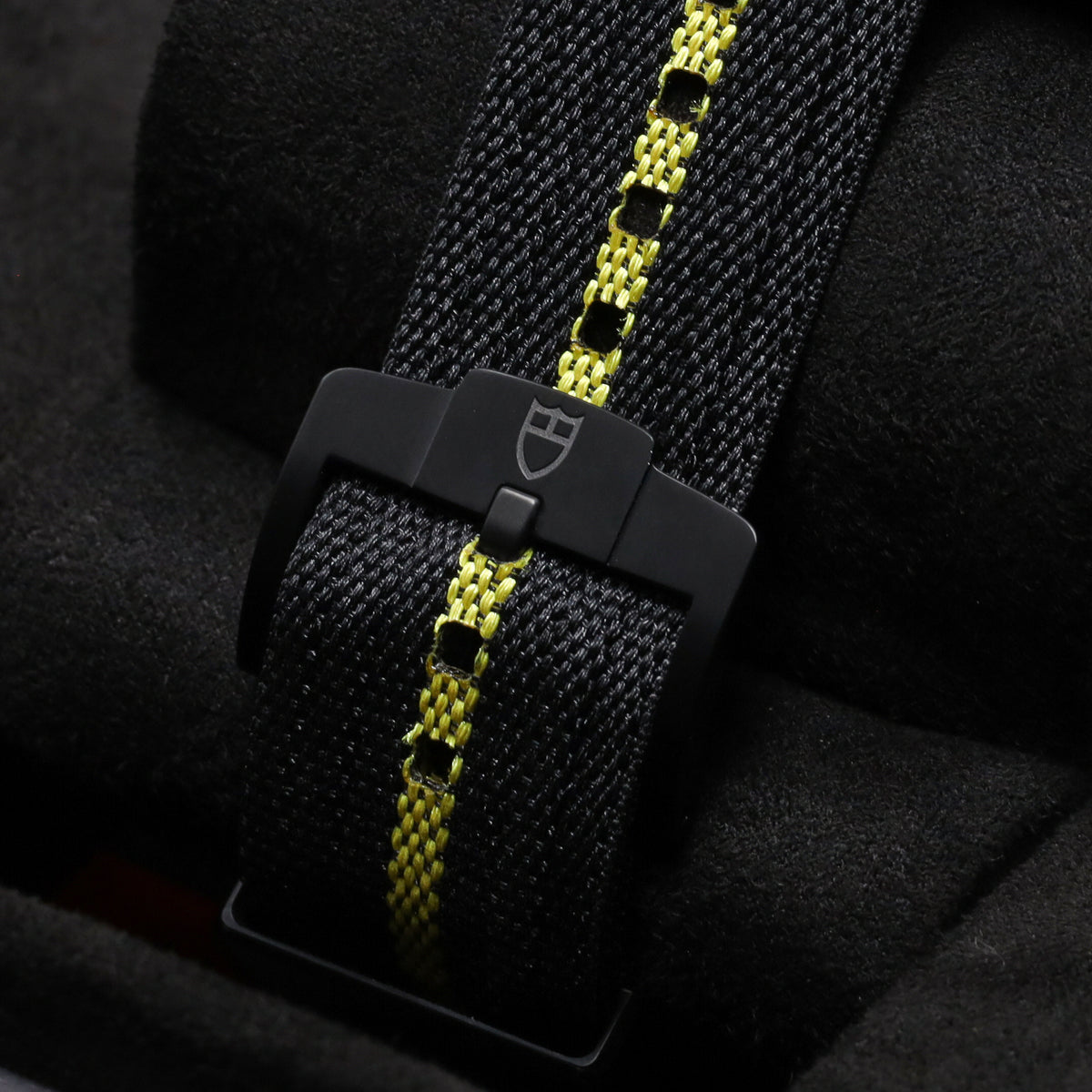 Tudor Pelagos 2025 Complete 42mm Carbon Composite Black with Yellow Accents Dial Carbon Composite Bezel Black Fabric Strap 25827KNJN