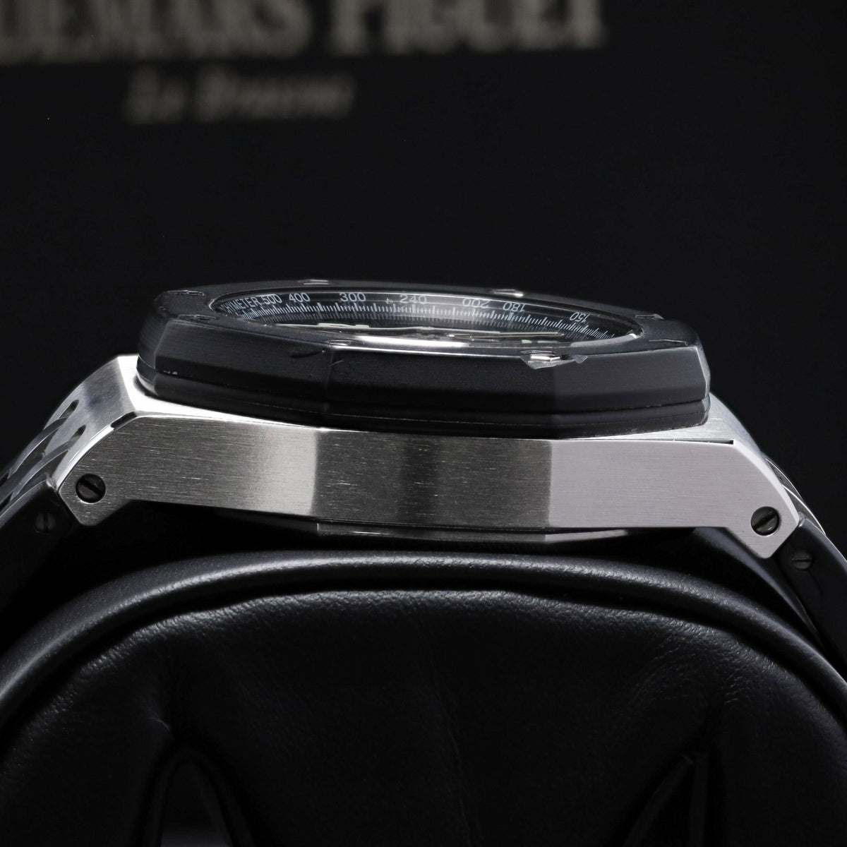 Audemars Piguet Royal Oak Offshore 42mm Stainless Steel Black Dial Black Rubberclad Bezel Black Rubber Strap 25940SK