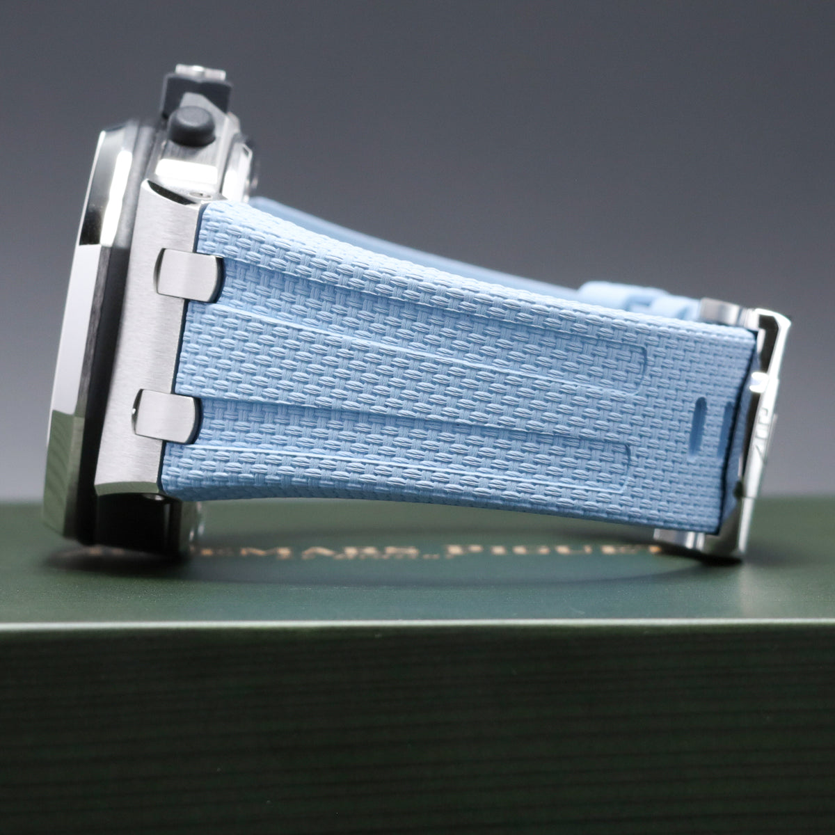 Audemars Piguet Royal Oak Offshore 2025 Complete 42mm Stainless Steel Blue Dial Stainless Steel Bezel Blue Rubber Strap 26238ST