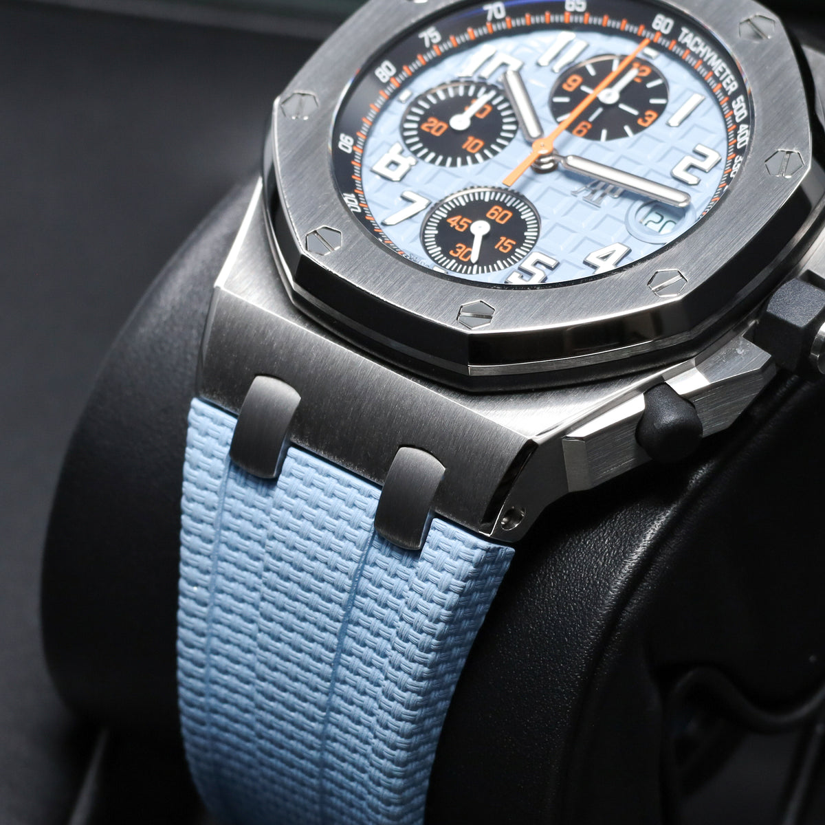 Audemars Piguet Royal Oak Offshore 2025 Complete 42mm Stainless Steel Blue Dial Stainless Steel Bezel Blue Rubber Strap 26238ST