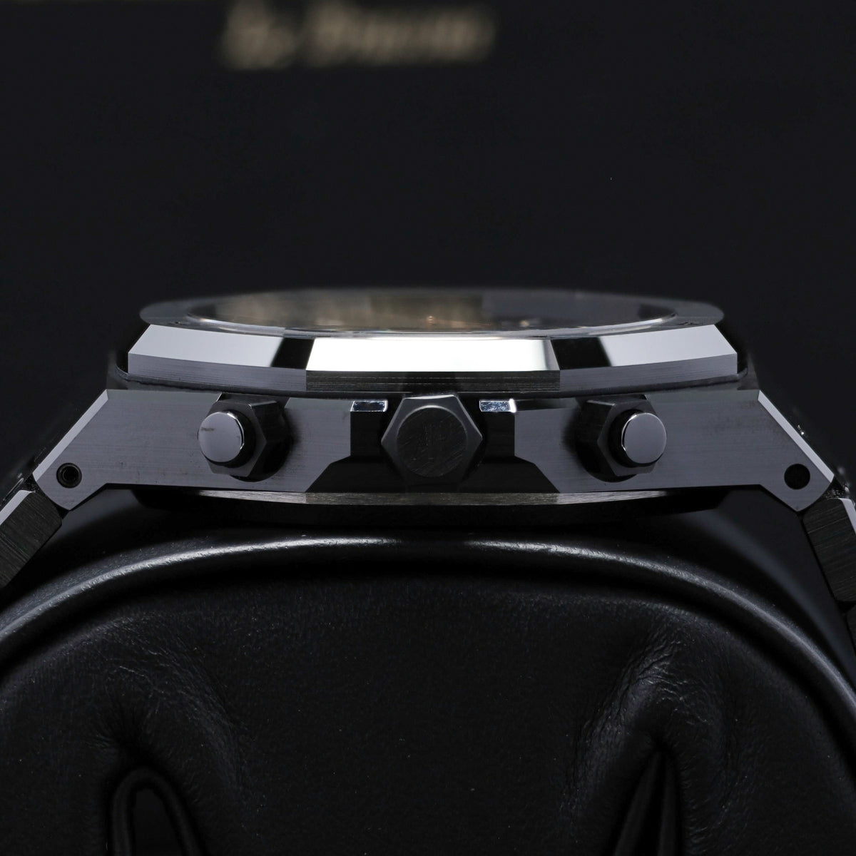 Audemars Piguet Royal Oak Complete Black Ceramic Black “Grande Tapisserie” Dial Black Ceramic Bezel Black Ceramic Integrated Bracelet 26240CE