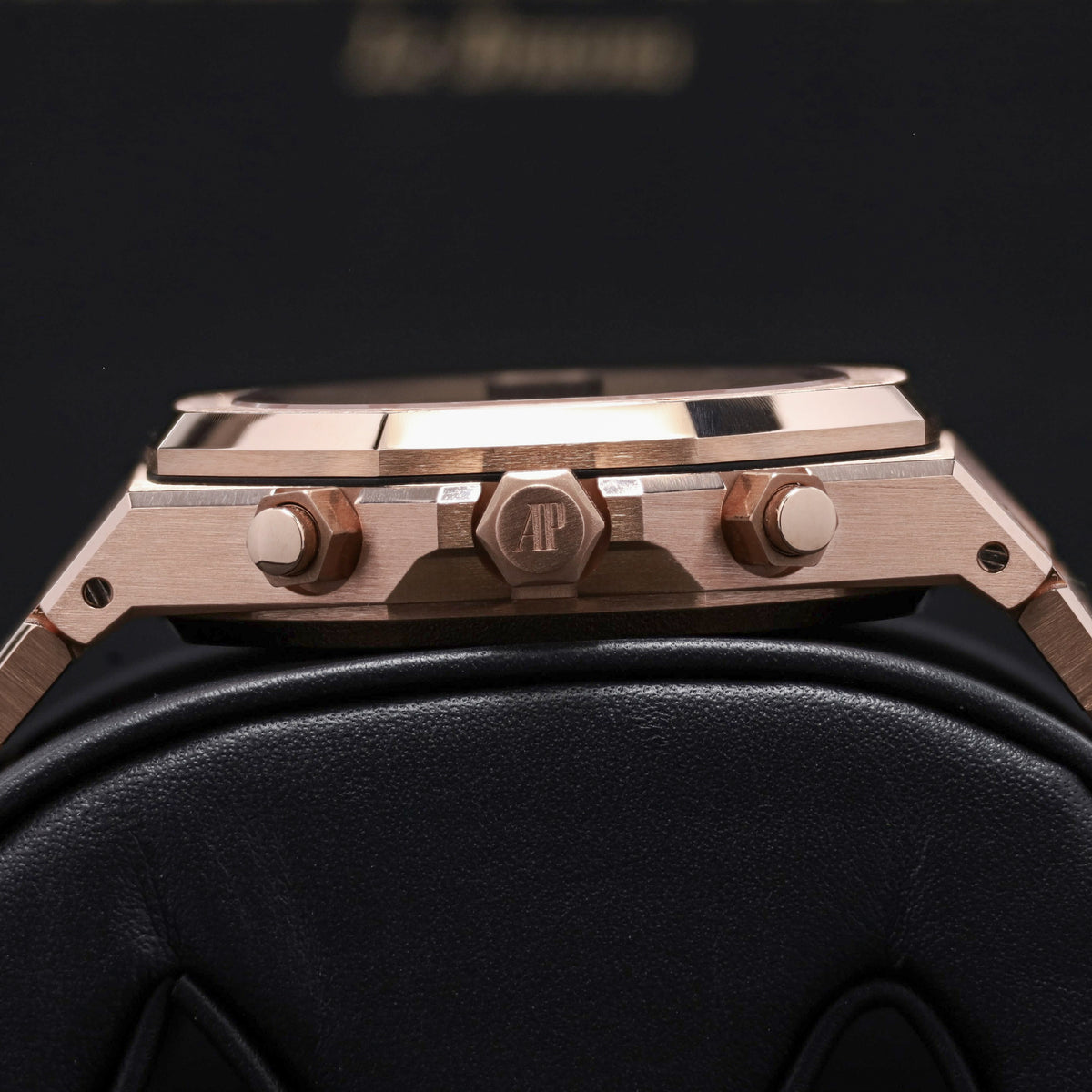 Audemars Piguet Royal Oak 2022 Complete 41mm 18k Rose Gold Black with Grande Tapisserie Dial 18k Rose Gold Bezel 18k Rose Gold Bracelet 26240OR.OO.1320OR.02