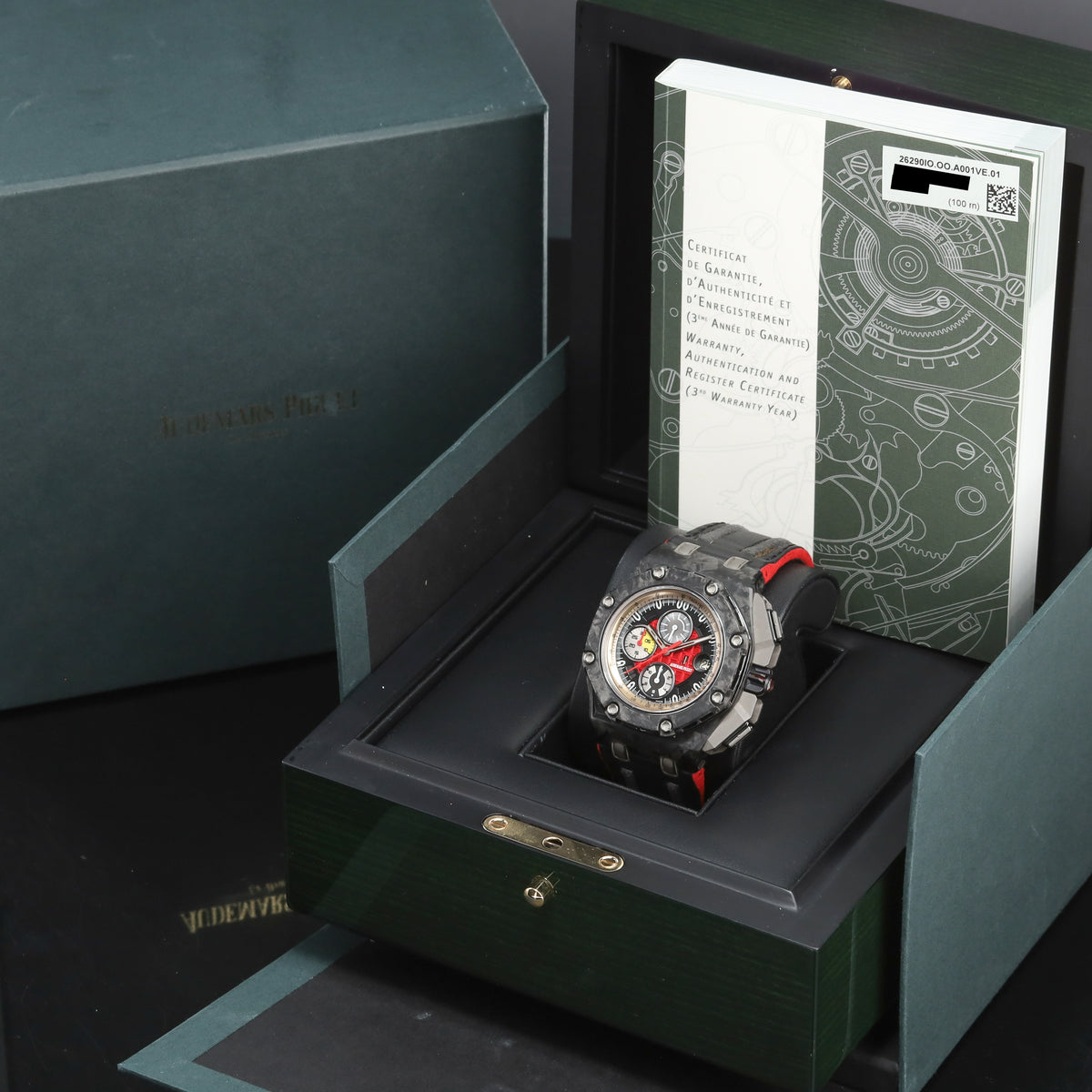 Audemars Piguet Royal Oak Offshore Grand Prix Limited Edition 1/750pcs Forged Carbon Case Carbon Black Dial 26290IO.OO.A001VE.01