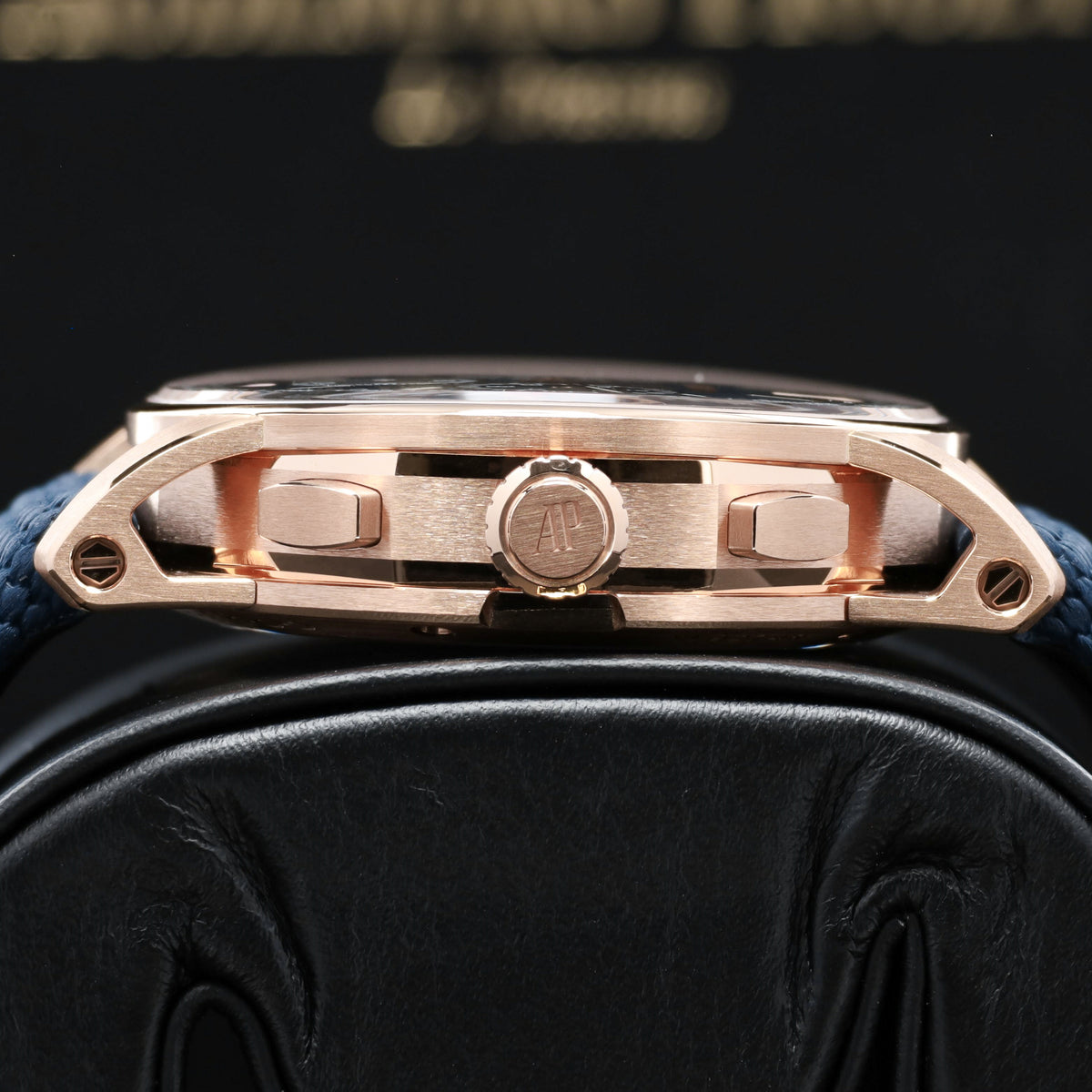 Audemars Piguet Code 11.59 2026 Complete 41mm 18k Rose Gold Blue Dial 18k Rose Gold Polished Bezel Blue Rubber Strap with 18k Rose Gold Pin Buckle 26393OR.OO.A348KB.01