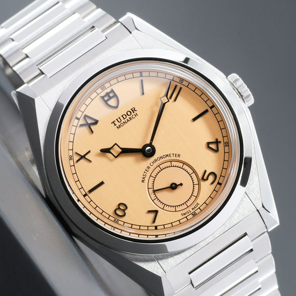 Tudor Monarch 2026 Complete 39mm Stainless Steel Dark Champagne Dial Stainless Steel Bezel Stainless Steel Two-Link Bracelet with T-fit Clasp 2639W1A0U