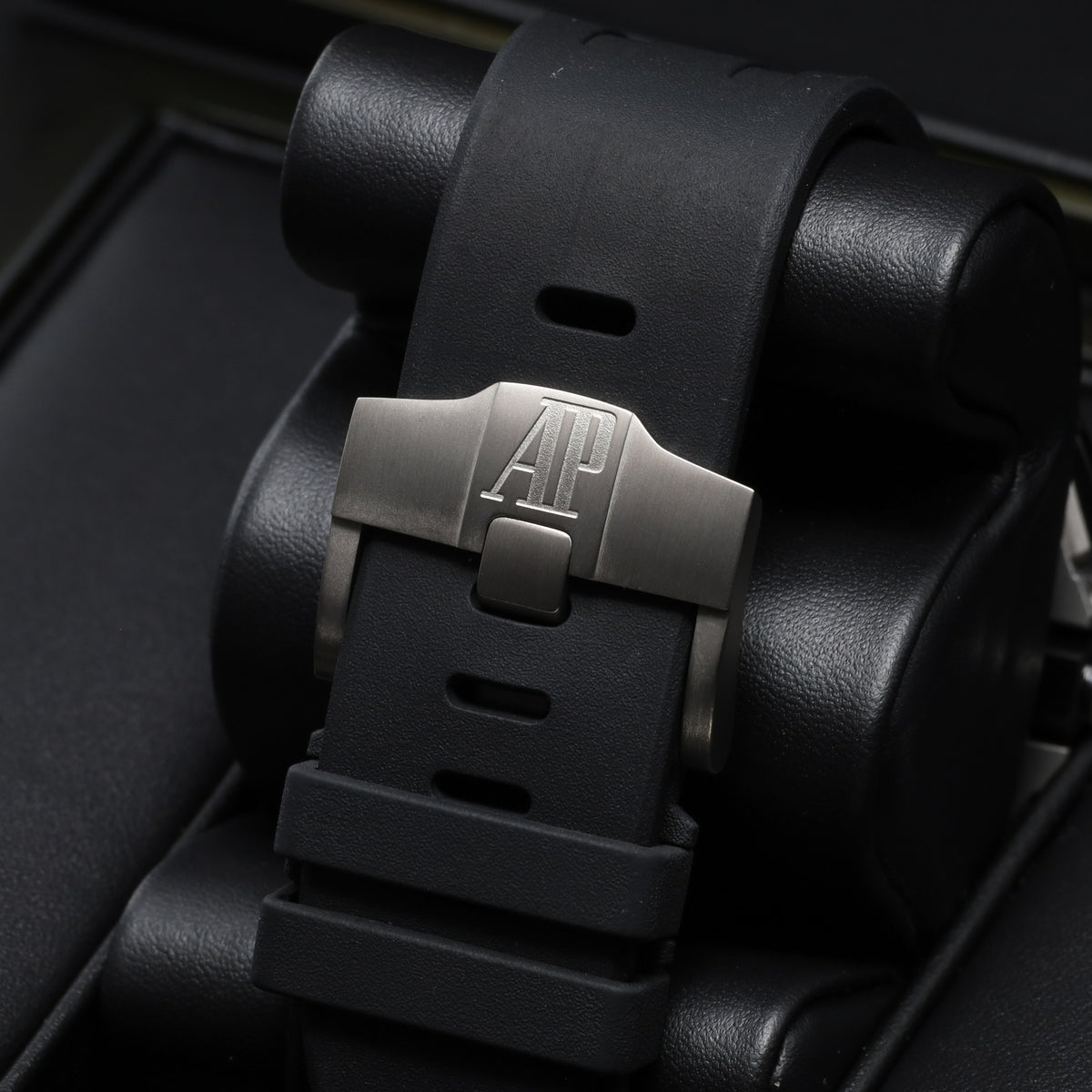 Audemars Piguet Royal Oak Offshore 44mm Stainless Steel Case Panda Dial Black Ceramic Bezel Black Rubber Strap 26400SO